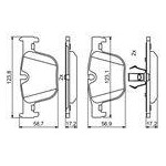 KLOCKI HAM. BMW T. 3/4 2,0-3,0 12-