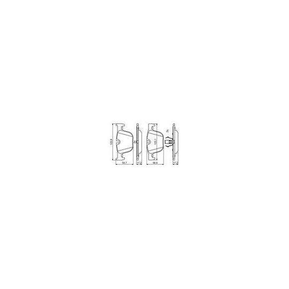 KLOCKI HAM. BMW T. 3/4 2,0-3,0 12-