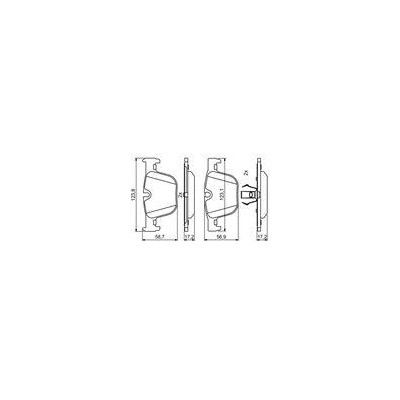 KLOCKI HAM. BMW T. 3/4 2,0-3,0 12-