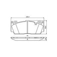 KLOCKI HAM. BMW P. 3/4/5/6 3,0-4,4 12-