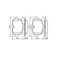 KLOCKI HAM. BMW T. 5/6/7 2,0-4,4 09-