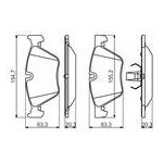 KLOCKI HAM. BMW P. 5 2,0-3,0 09-17