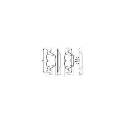 KLOCKI HAM. BMW P. 5 2,0-3,0 09-17