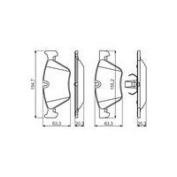 KLOCKI HAM. BMW P. 5 2,0-3,0 09-17