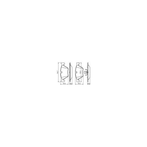 KLOCKI HAM. BMW P. 5 2,0-3,0 09-17