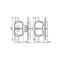 KLOCKI HAM. BMW P. 1/3/4 1,6-2,0 10-
