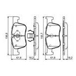 KLOCKI HAM. BMW P. 1/3/4 1,6-2,0 10-