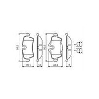 KLOCKI HAM. NINI T. COOPER/CLUBMAN/CABRIO 07- Z AKCESORIAMI