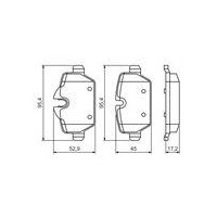 KLOCKI HAM. MINI T. MINI COOPER 10- COUNTRYMAN