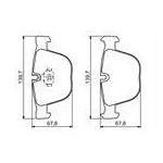 KLOCKI HAM. BMW T. X5/X6 2,4-4,4 09-19