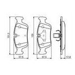 KLOCKI HAM. BMW P. E46 98-/E36 90-