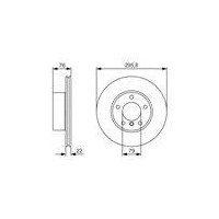TARCZA HAM. BMW P. 5 (E39) 2,0-3,5 95-03