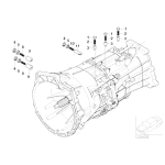 Zaślepka skrzyni biegów BMW E32 E34 E36 E38 E39 E53 X5 E60 E63 E83 X3 E87 E90 F10 F11 F12 - 23311224825
