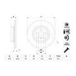 TARCZA HAM. BMW T. 3/4/5/6/7/8/X3/X4/X5/X6/X7 1,6-4,4 15-