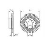 TARCZA HAM. BMW P. 5 3,0 03-10 POWLEKANE