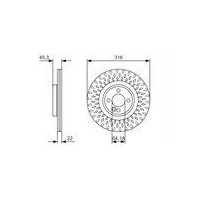 TARCZA HAM. MINI P. COOPER 08- JOHN COOPER WORKS