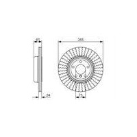 TARCZA HAM. BMW T. 5/6 3,0-4,8 02-10