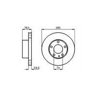TARCZA HAM. BMW P. E23 82-86