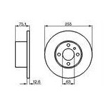 TARCZA HAM. BMW P. 3 E21 1,6-2,0 75-83