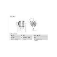 ALTERNATOR BMW 3-SERIE, 5-SERIE, Z 3