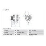 ALTERNATOR BMW 3-SERIE, 5-SERIE, Z 3