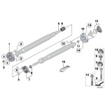 Przegub elast. wału BMW E30 E36 E34 E46 E90 E87 - 26111225624