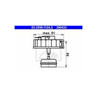 KOREK ZBIORNIKA PŁYNU HAM.