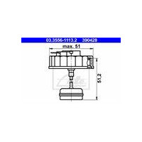KOREK ZBIORNIKA PŁYNU HAM.