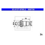 SAMOREGULATOR SZCZĘK HAM. VW CRAFTER/TOUAREG/LT/MULTIVAN/T5 96-