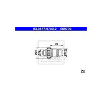 SAMOREGULATOR SZCZĘK HAM. VW CRAFTER/TOUAREG/LT/MULTIVAN/T5 96-