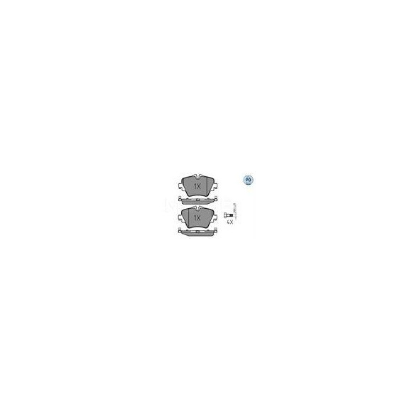 KLOCKI HAM. BMW P. 2/5/X1/X2/X3 1,5-2,0 14-