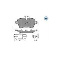 KLOCKI HAM. MINI P. ONE/COOPER 03-16