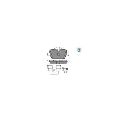 KLOCKI HAM. BMW T. E87 04-/E90 05-