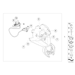 Końcówka gumowa zaw. przód BMW K27 K30 K40 K41 K42 K43 K44 K46 K47 K52 K61 R21 - 31421235615