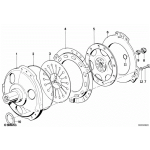 Podkładka BMW K41 K569 K569 89V2 89C1 R1100 - 21211242377