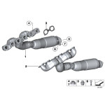 11627505789 Uszczelka kol. wydechowego BMW E34 E32 E39 E38 X5 V8 M60 M62 - 11627505789 - Części oryginalne BMW Łódź | Sklep internetowy BMW