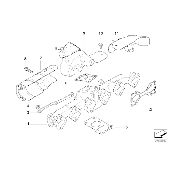 Nakrętka kołnierzowa - 11627789015
