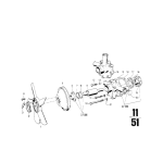Wentylator łopatki BMW E10 114 NK 1500 1600 1602 1800 1802 2000 2002 - 11521255505
