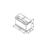 AKUMULATOR 12V 85AH/800A L-  315X175X190 S5