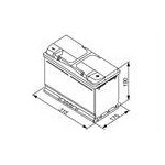 AKUMULATOR 12V 80AH/740A L-  315X175X190 S4