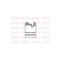 Zestaw klocków hamulcowych, hamulce tarczowe