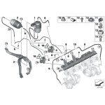Zbiornik podciśnieniowy BMW E38 E39 E46 X5 E60 E90 730d 520d 530d 525d 318d 320d 330d 535d 135i 335i - 11652247620