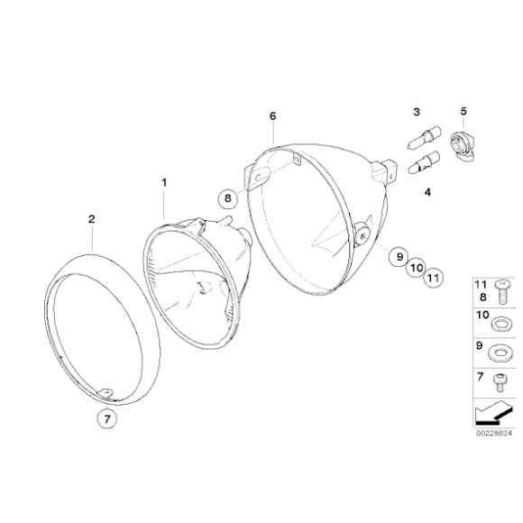 Oryginał BMW - 63127703969