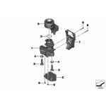 Antena pierścieniowa BMW A15 A40 K21 K25 K255 K26 K27 K28 K29 K40 K42 K43 K44 K46 K48 K70 K71 K72 K73 K75 - 61357705247