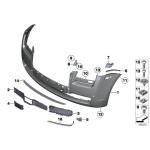 Śruba  BMW E71 K02 K03 K21 K22 K23 K25 K27 K46 K47 K48 K52 K54 K61 K70 K71 - 51117707528