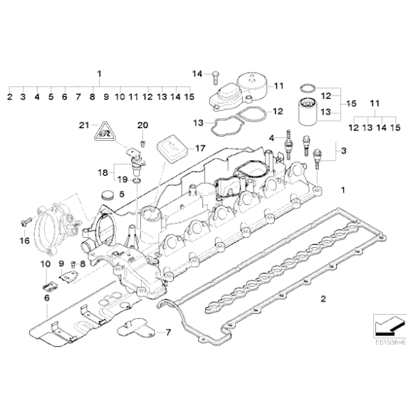 11127786890 Oryginał BMW - 11127786890 - Części oryginalne BMW Łódź | Sklep internetowy BMW