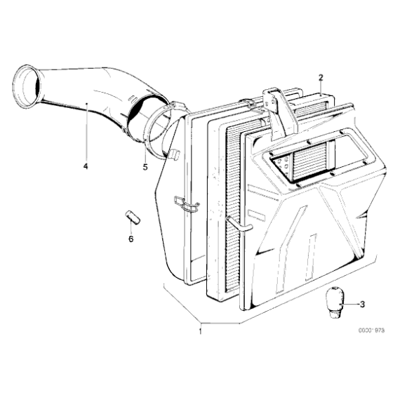 Wkład filtra powietrza - 13721262600