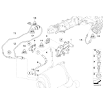 Sonda lambda BMW E60 E61 E70N E71 X5 X6 E90 E91 F10 F11 F01 F15 530d 535d 325d 740d - 13627794634