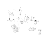 Wąż chłodnicy recyrkulacji spalin BMW E70 X5 E83 X3 E90 E91 E92 335d 35dX - 11537795136