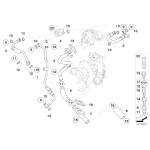 Przewód olejowy turbosprężarki BMW E60 E61 E63 E64 E70 E83 E90 E91 E92 335d 535d 3,0sd 635d 35dX - 11427795970